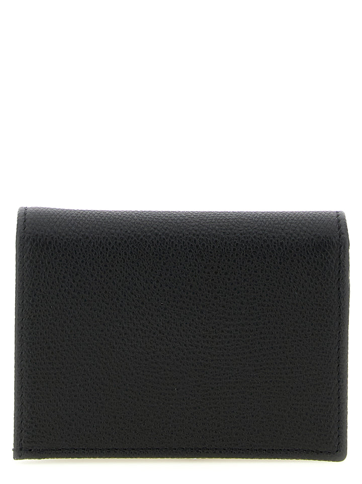 Valentino Garavani Black Calfskin Cardholder