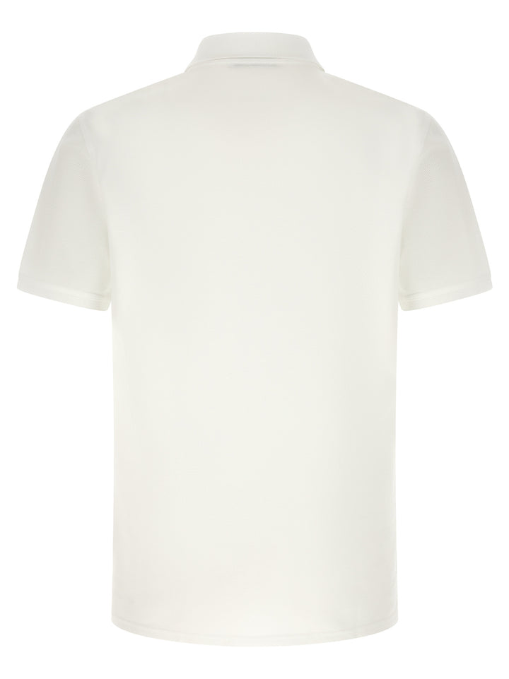 Givenchy White Cotton Polo Shirt