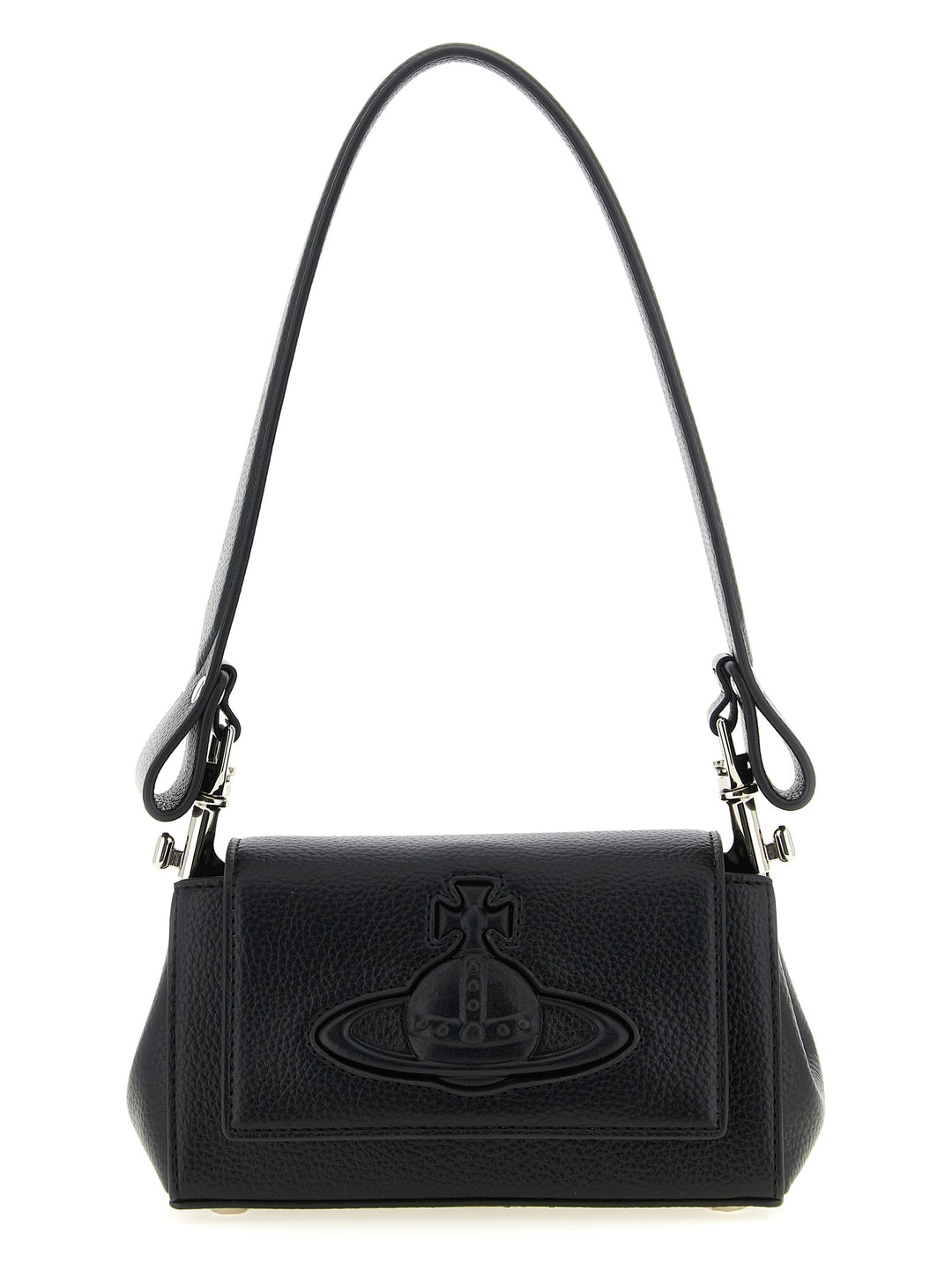 Vivienne Westwood Black Polyethylene Shoulder Bag