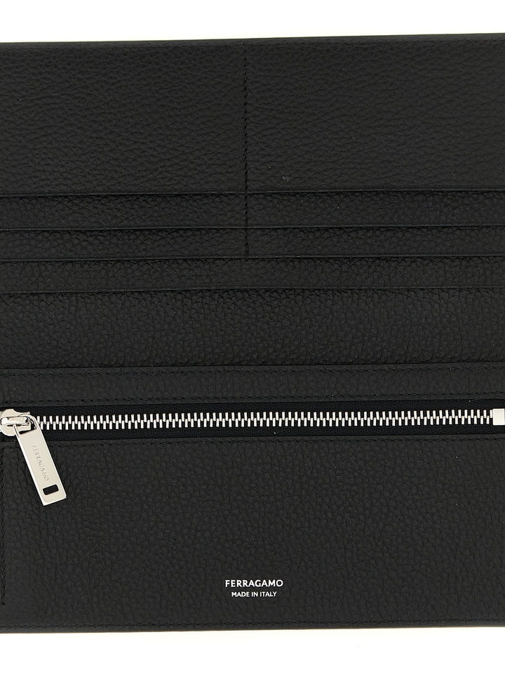 Ferragamo Black Calfskin Wallet