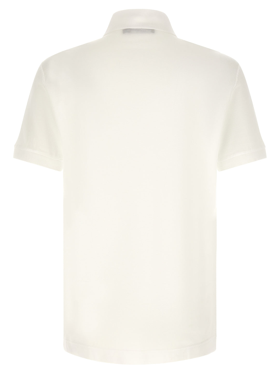 Dolce & Gabbana White Cotton Polo Shirt