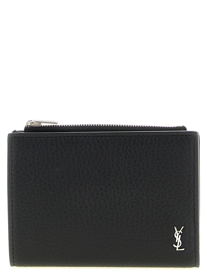 Saint Laurent Black Calfskin Wallet