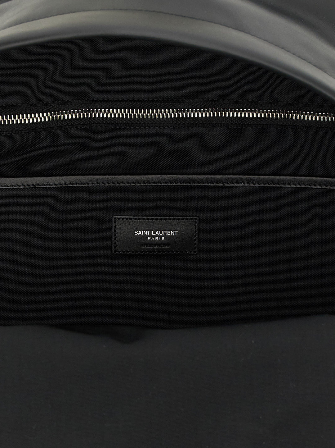 Saint Laurent Black Calfskin Backpack