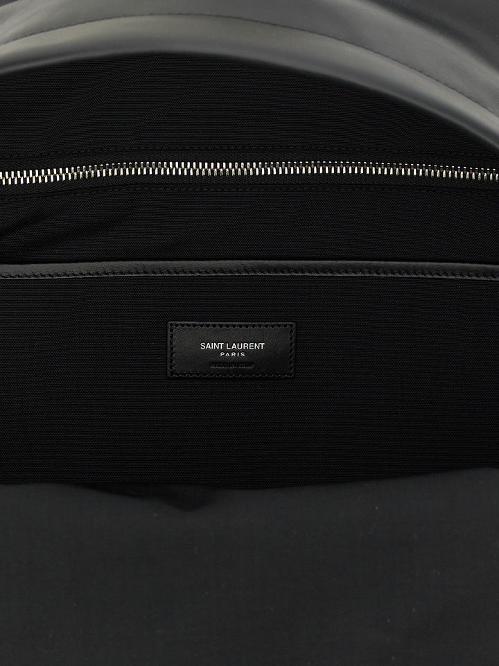 Saint Laurent Black Calfskin Backpack