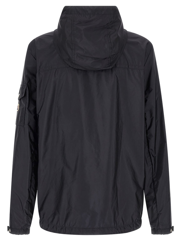 Moncler Blue Polyamide Shell Jacket