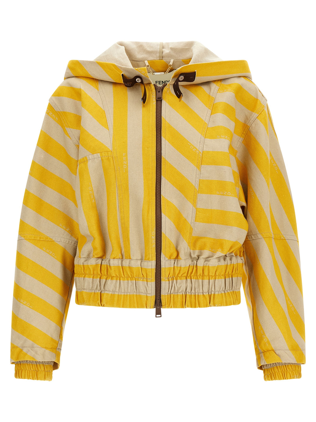 Fendi Bicolor Cotton Jacket