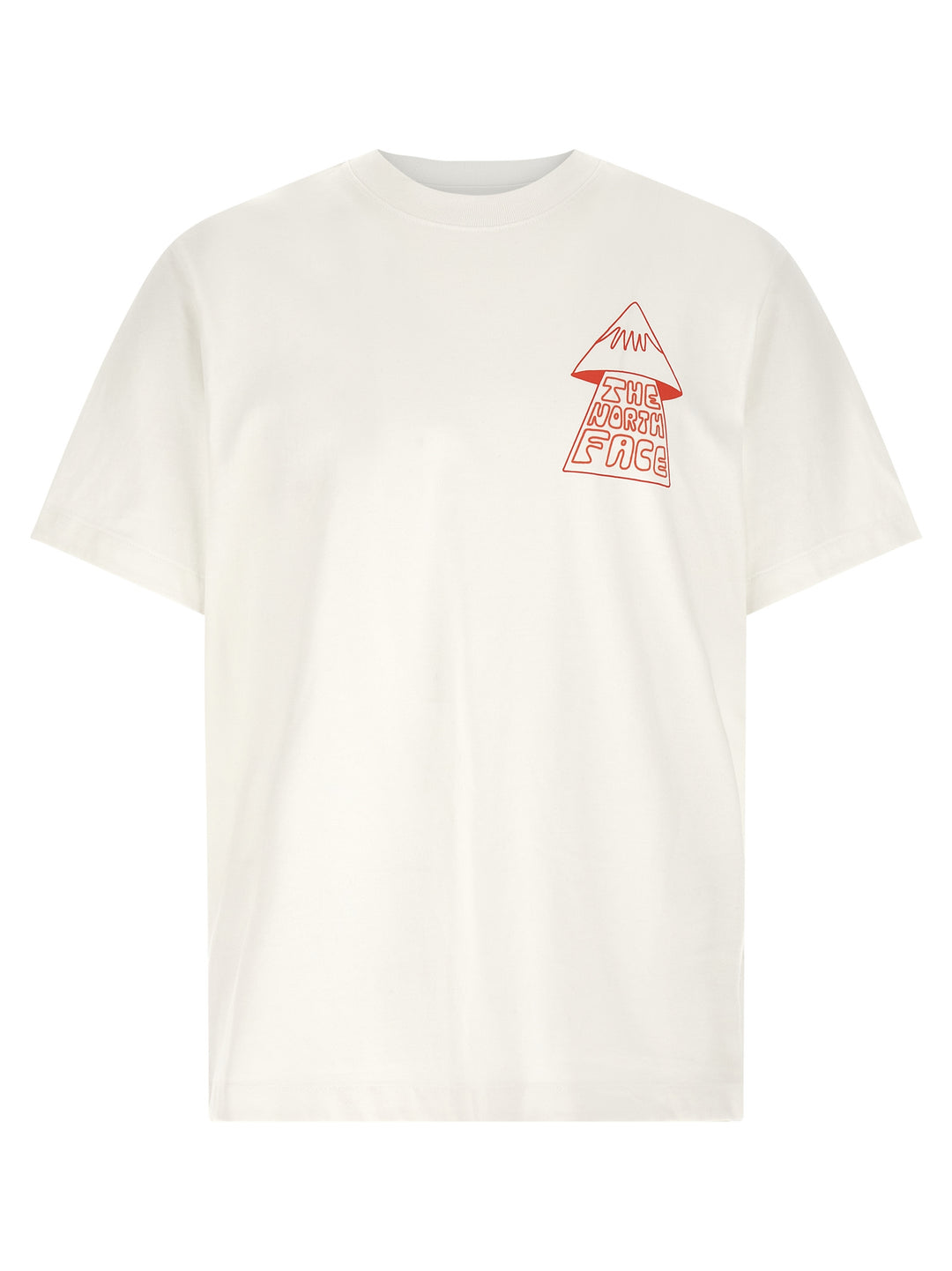 The North Face White Cotton T-Shirt