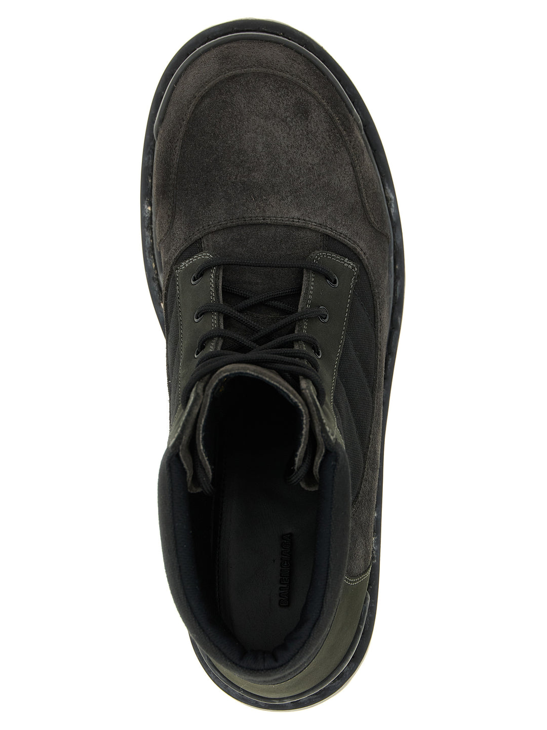 Balenciaga Brown Calfskin Ankle Boots