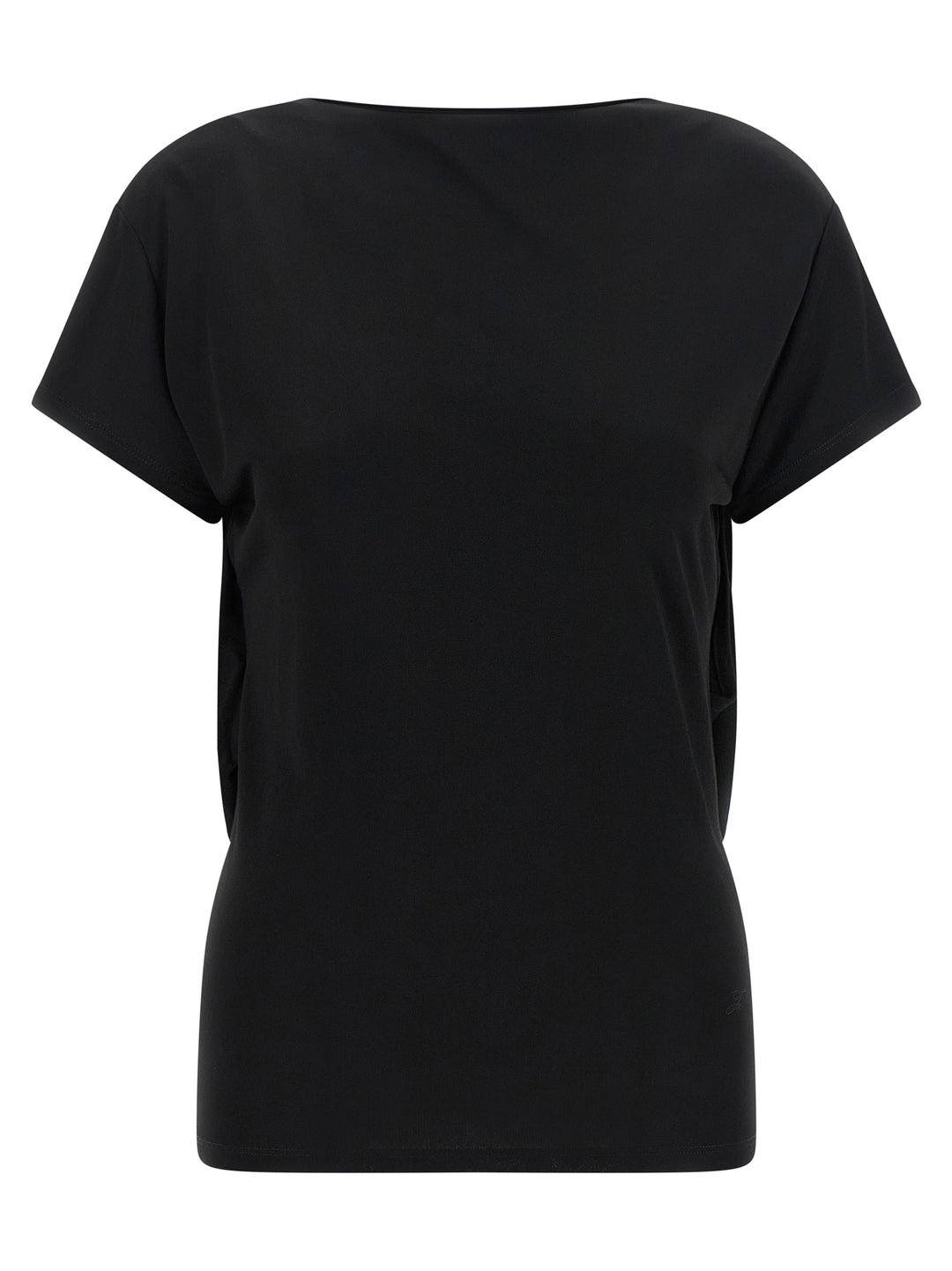 Jacquemus Black Viscose T-Shirt