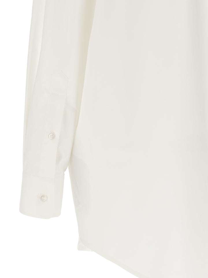 MM6 Maison Margiela White Cotton Blouse