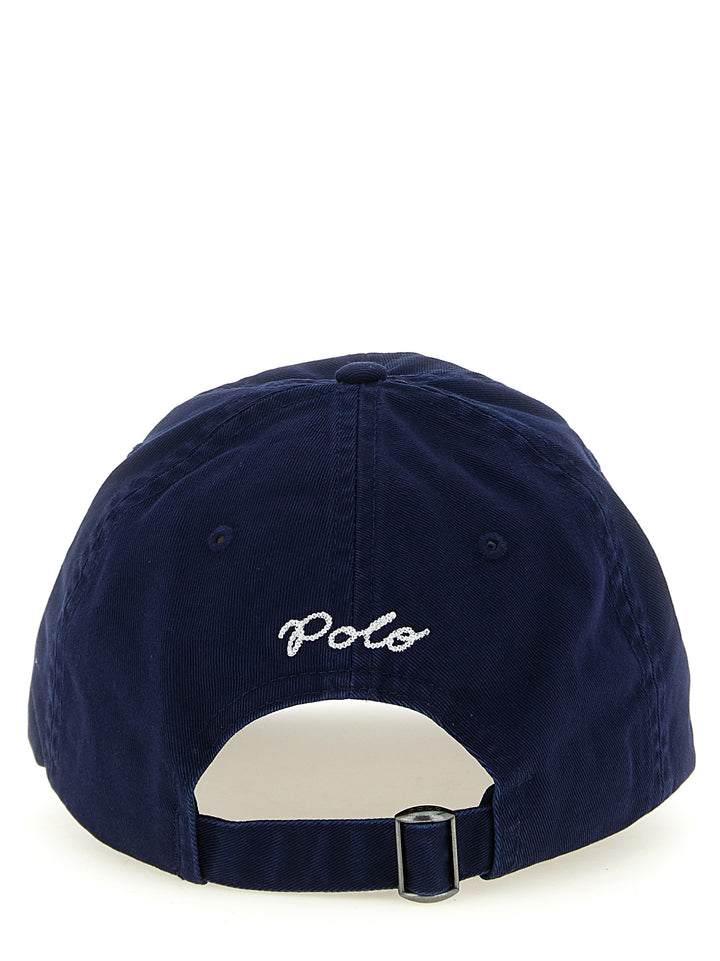 Polo Ralph Lauren Blue Cotton Cap (Baseball Hat)