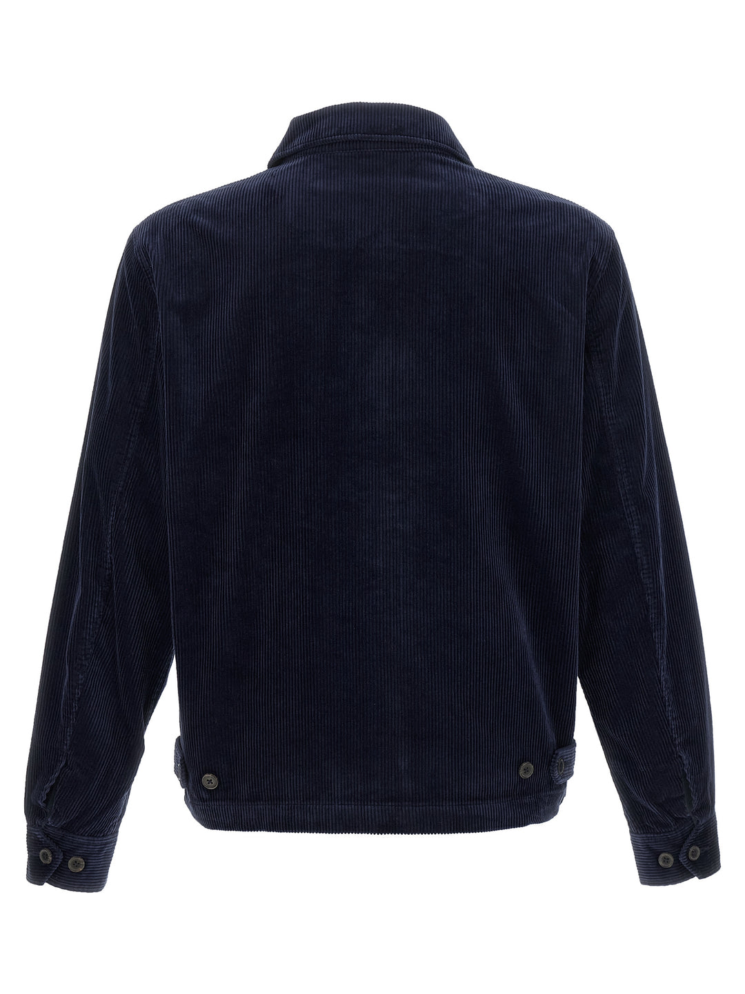 Polo Ralph Lauren Blue Cotton Full-Length Jacket