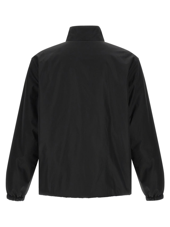Jil Sander Black Polyester Full-Length Jacket