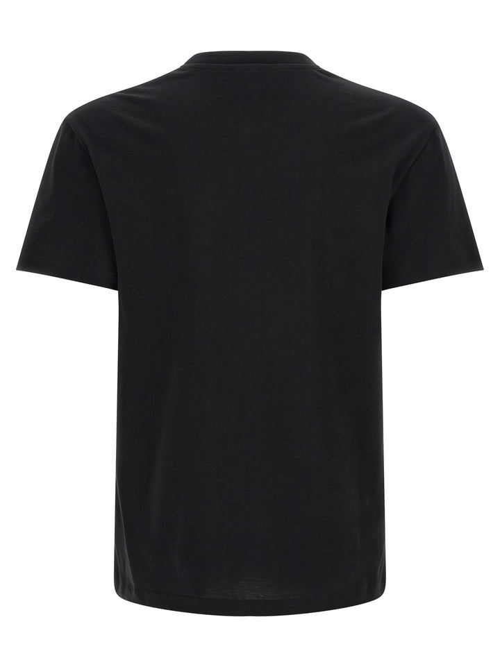 Valentino Garavani Black Cotton T-Shirt