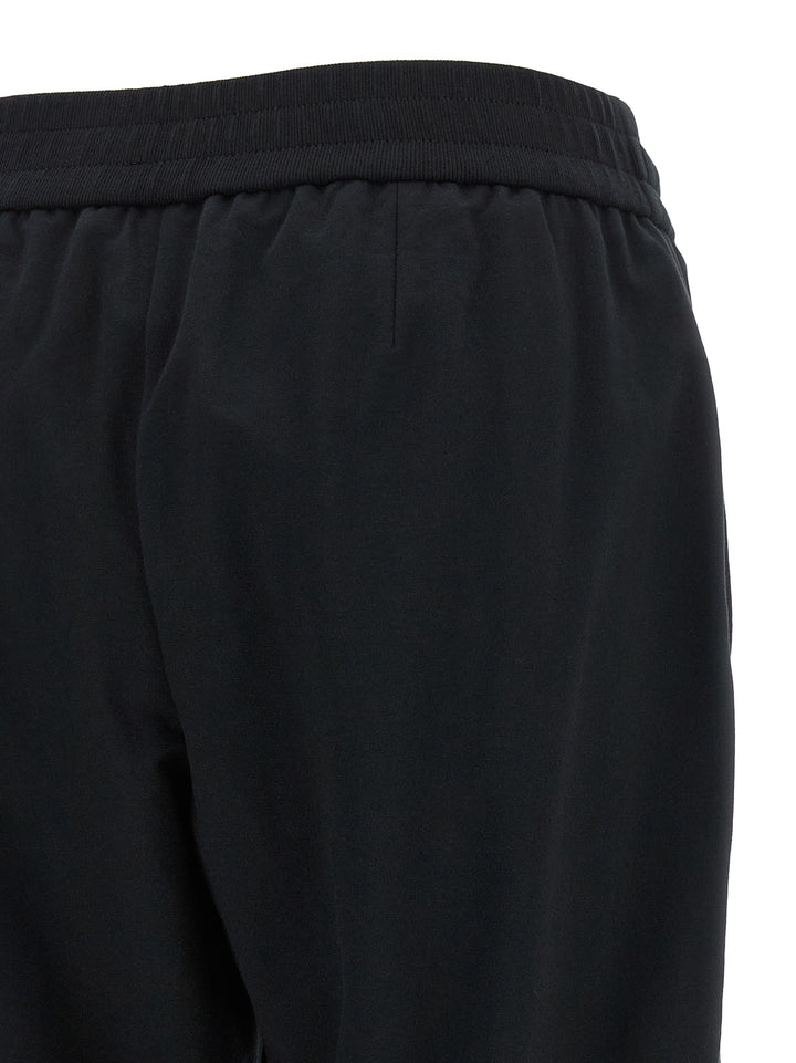 Brunello Cucinelli Black Cotton Joggers (Workout Pants)