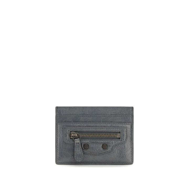 Balenciaga Gray Lamb Ovis Aries Aries Wallet