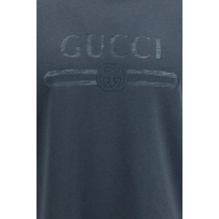 Gucci Gray Cotton T-Shirt
