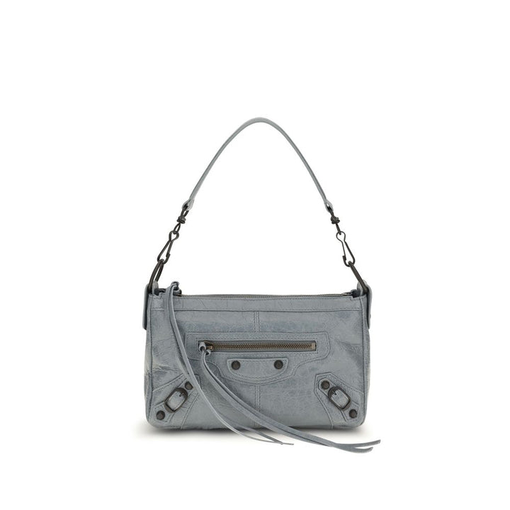 Balenciaga Gray Lamb Ovis Aries Aries Handbag