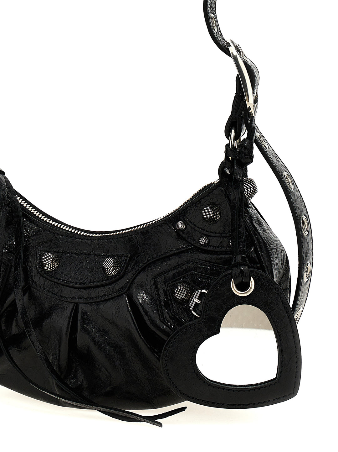 Balenciaga Black Lamb Leather Shoulder Bag