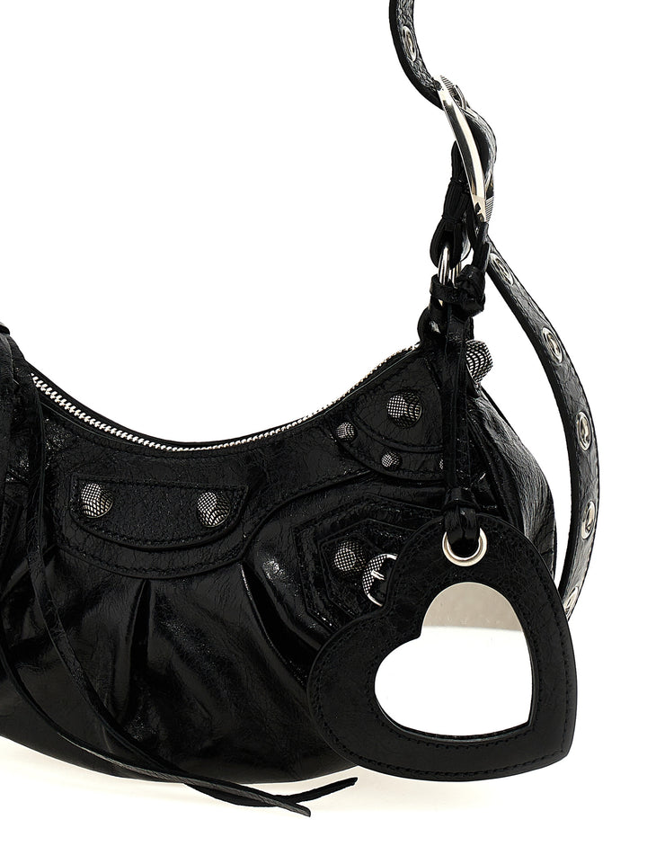Balenciaga Black Lamb Leather Shoulder Bag