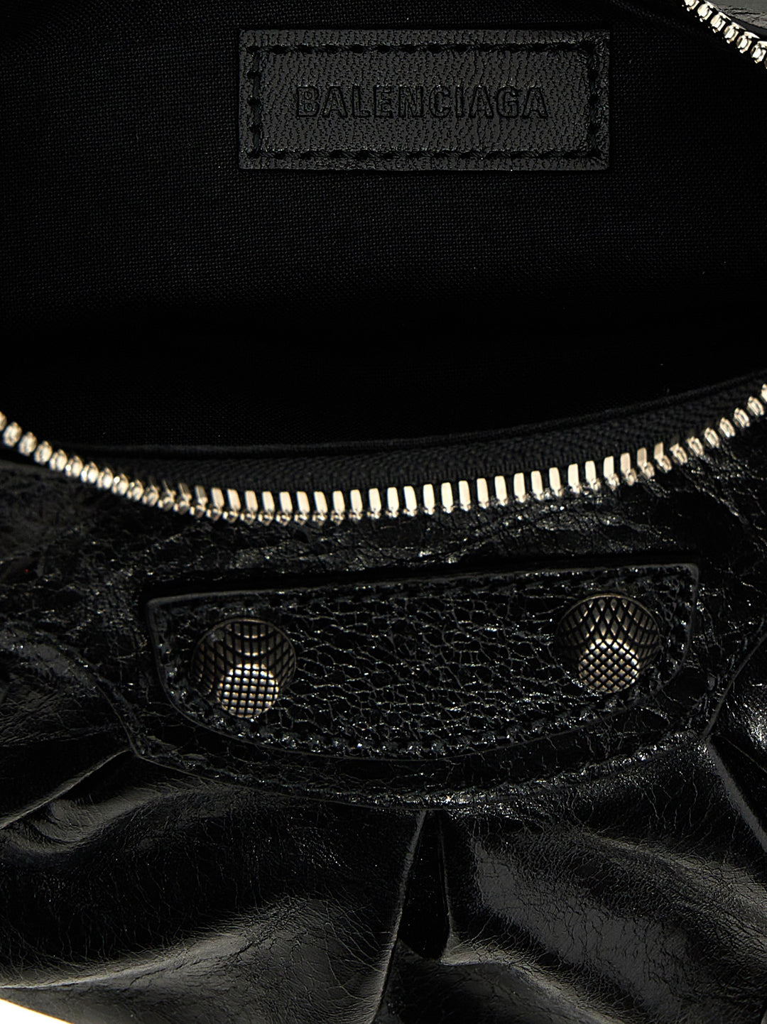 Balenciaga Black Lamb Leather Shoulder Bag