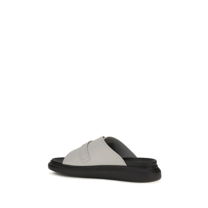 Alexander McQueen Gray Polyurethane Sandals