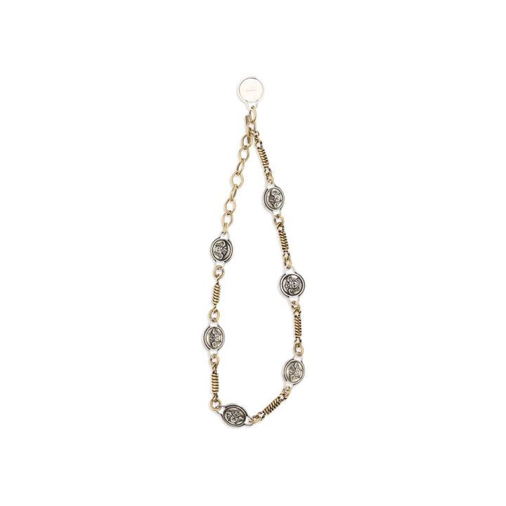 Versace Silver Brass Necklace