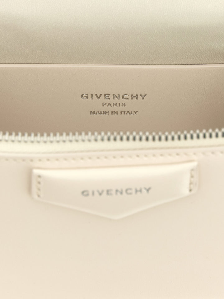 Givenchy White Leather Crossbody Bag
