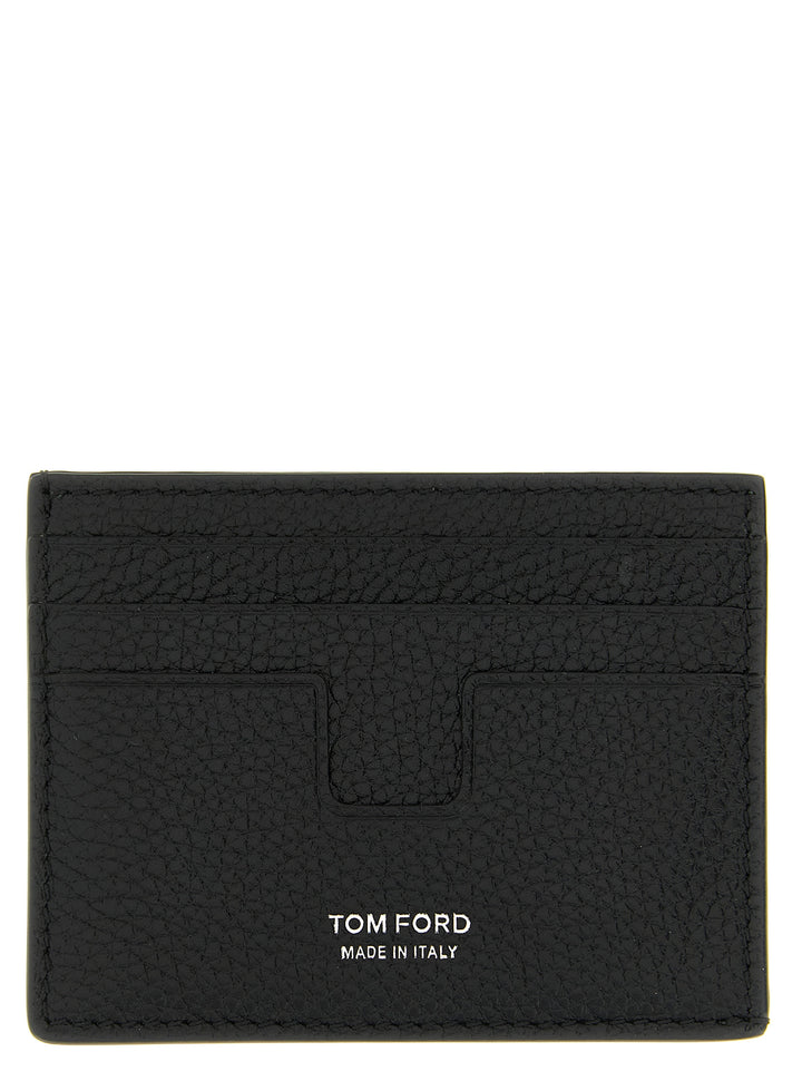 Tom Ford Black Calfskin Cardholder