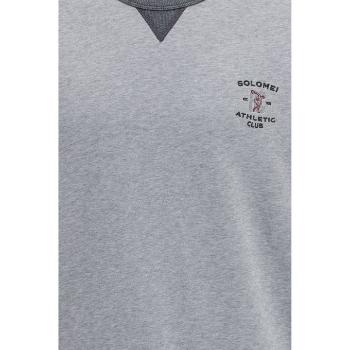 Brunello Cucinelli Gray Cotton Sportswear