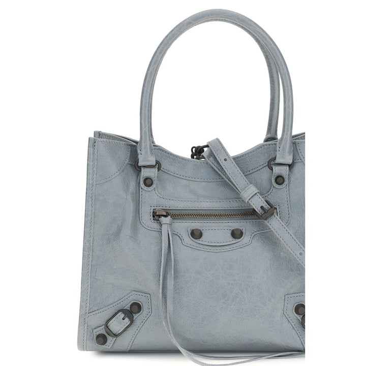 Balenciaga Blue Lamb Ovis Aries Aries Shoulder Bag
