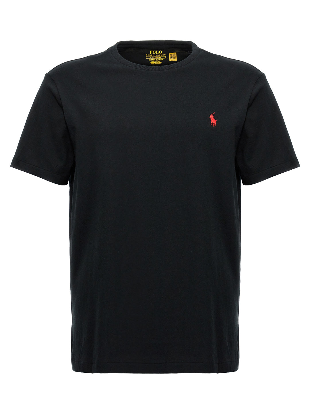 Polo Ralph Lauren Black Cotton T-Shirt