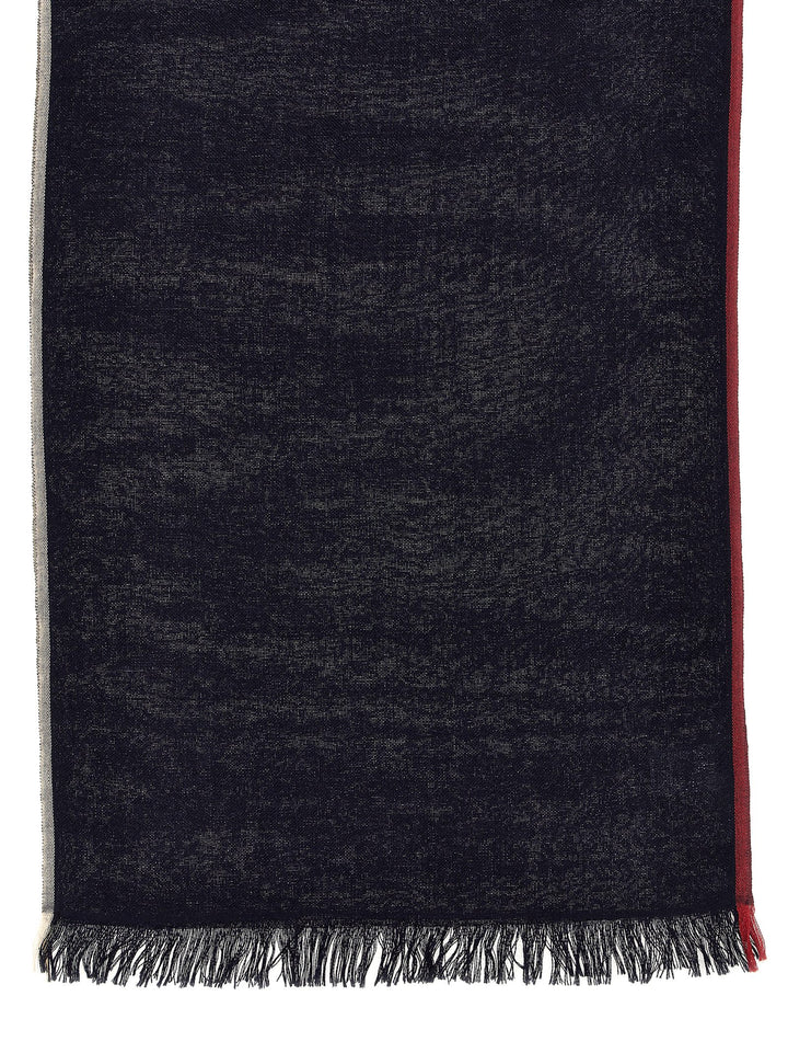 Brunello Cucinelli Blue Cashmere Scarf