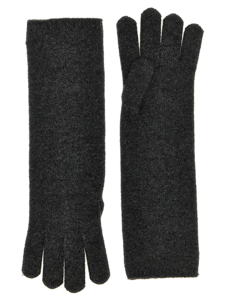 Max Mara Gray Cashmere Gloves