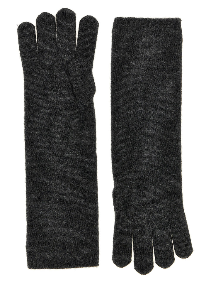 Max Mara Gray Cashmere Gloves
