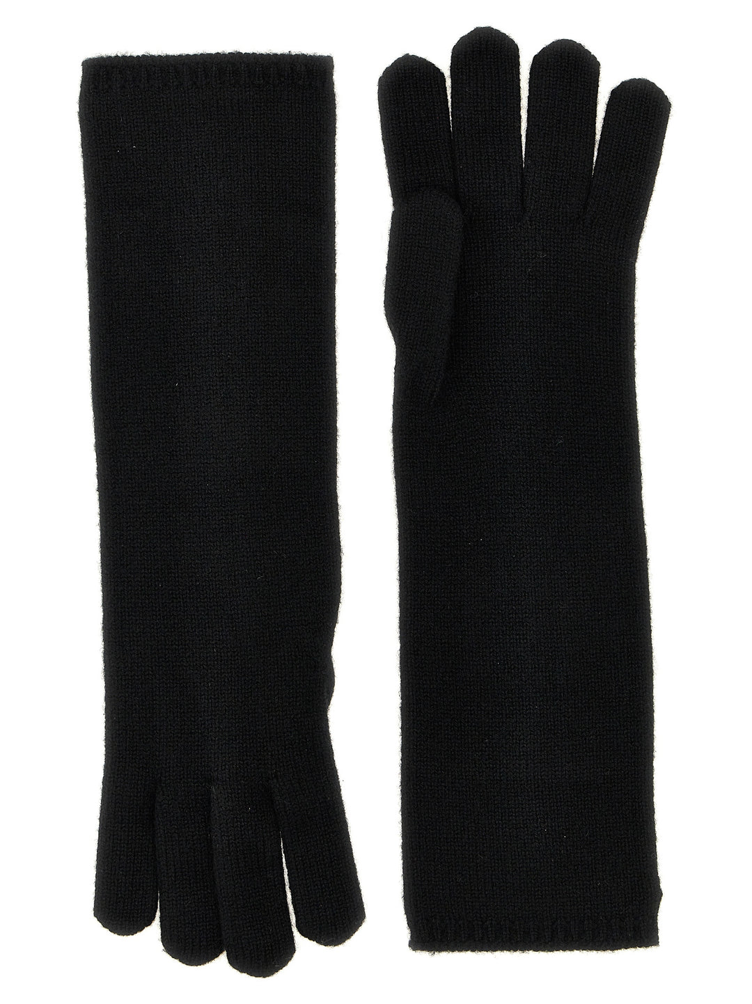 Max Mara Black Cashmere Gloves