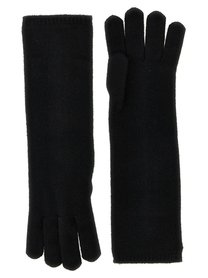 Max Mara Black Cashmere Gloves