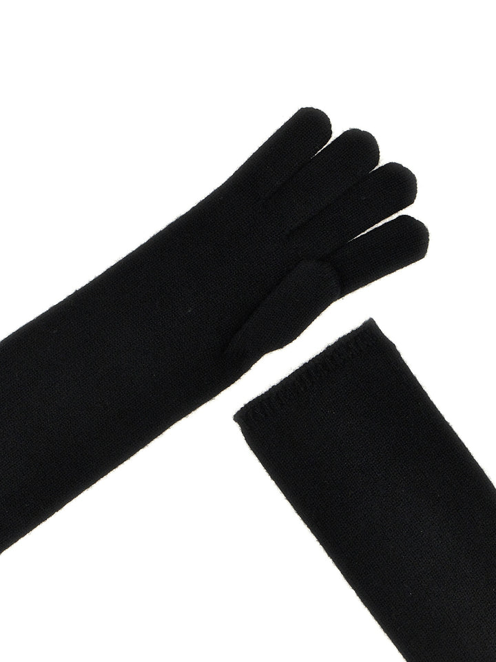 Max Mara Black Cashmere Gloves