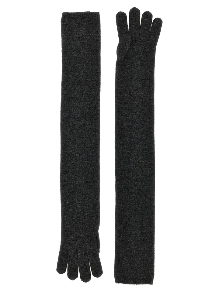 Max Mara Gray Cashmere Gloves