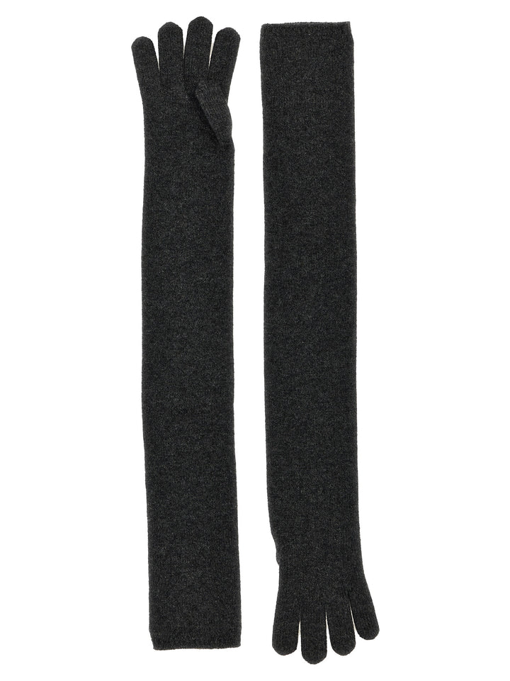 Max Mara Gray Cashmere Gloves