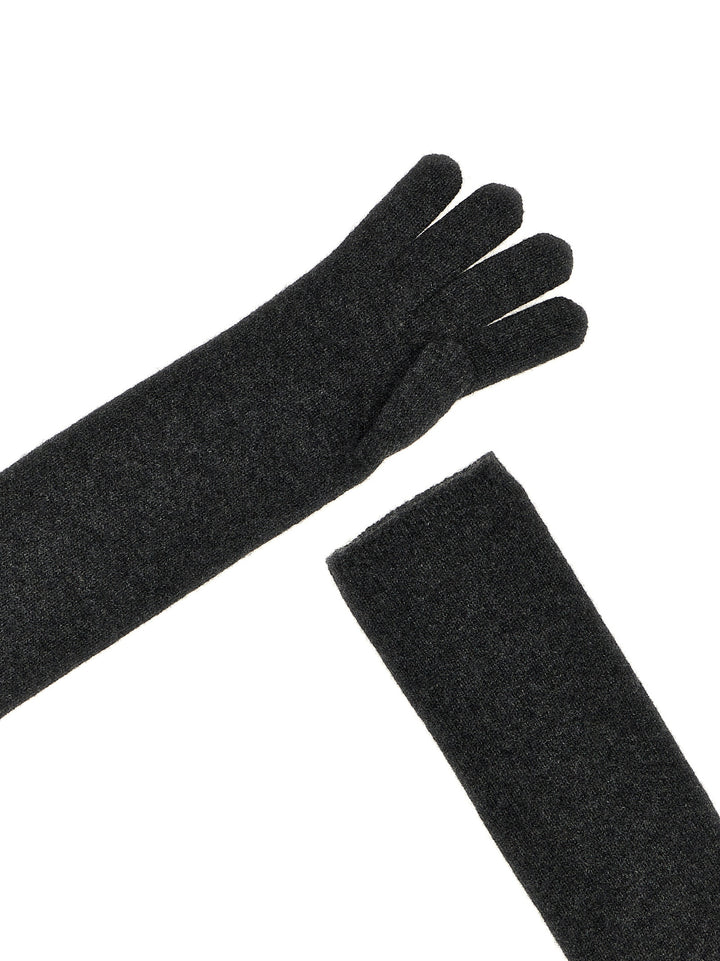 Max Mara Gray Cashmere Gloves