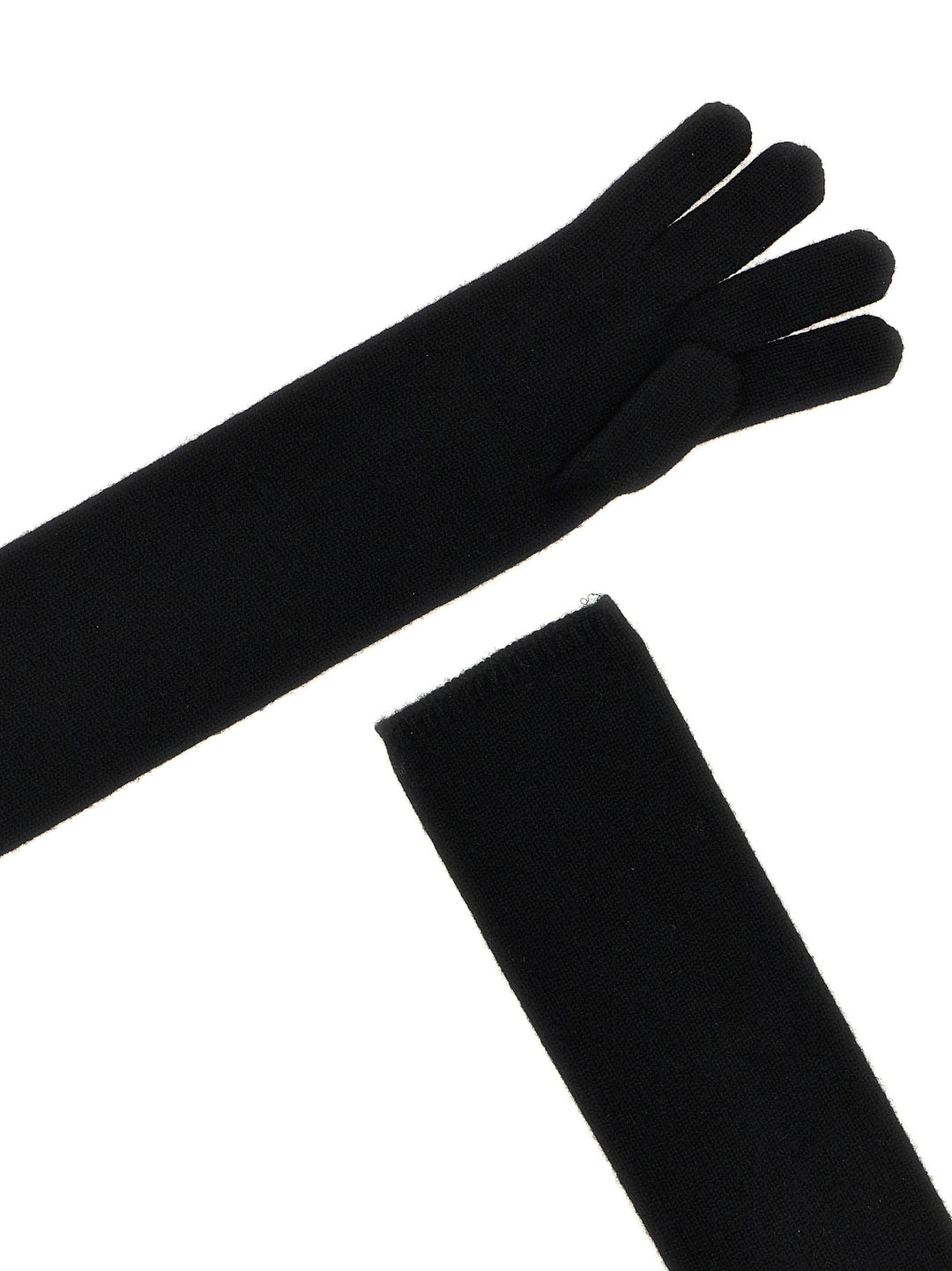 Max Mara Black Cashmere Gloves