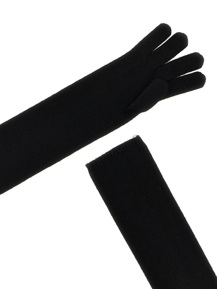 Max Mara Black Cashmere Gloves