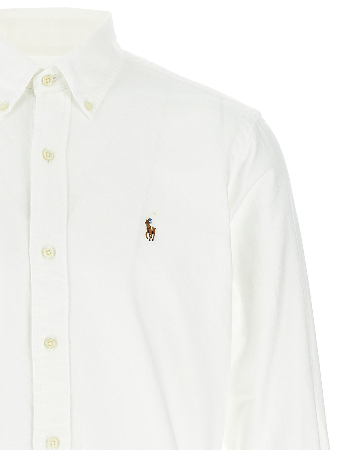 Polo Ralph Lauren White Cotton Blouse
