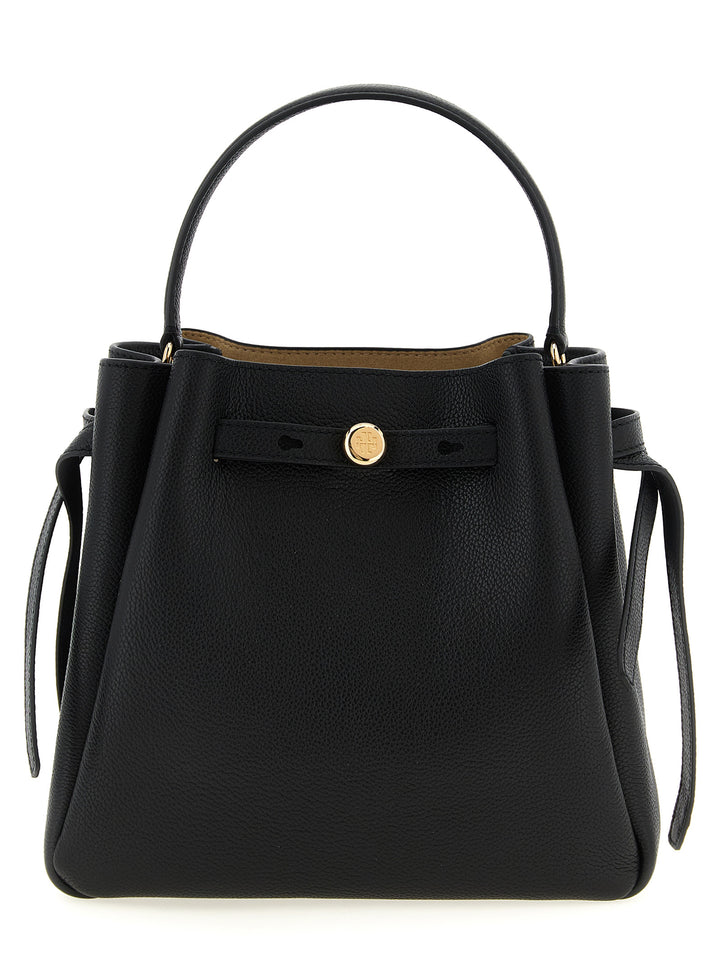 Tory Burch Black Cowhide Handbag