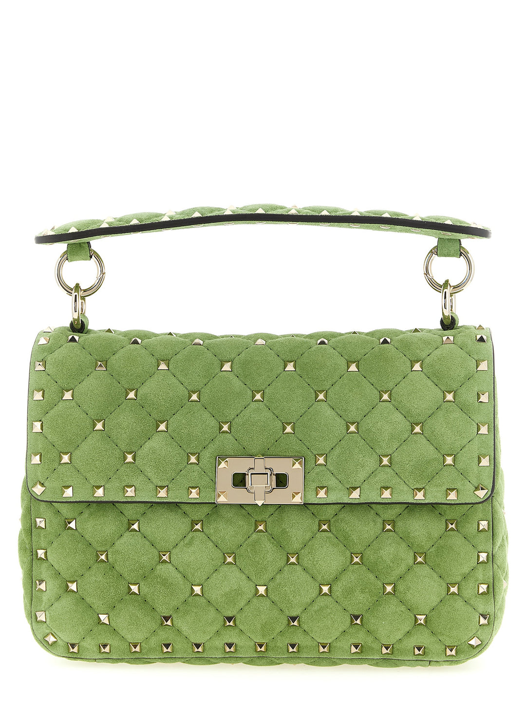 Valentino Garavani Bicolor Calfskin Shoulder Bag