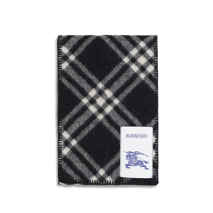 Burberry Black Wool Scarf