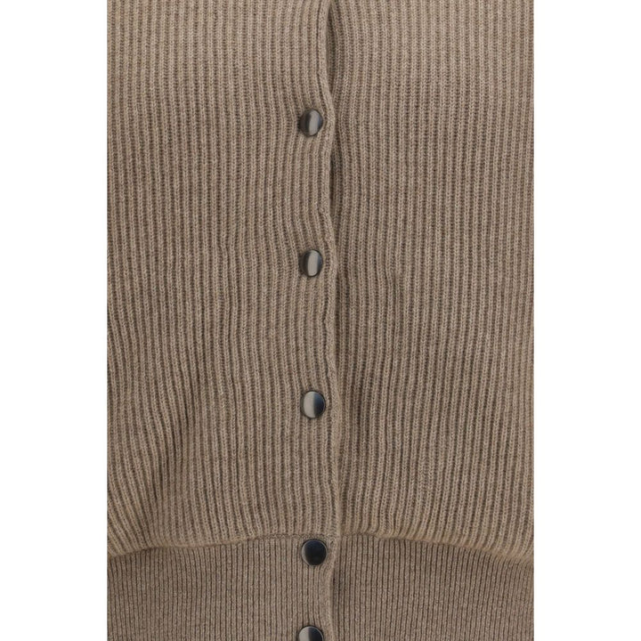 Brunello Cucinelli Beige Cashmere Bomber