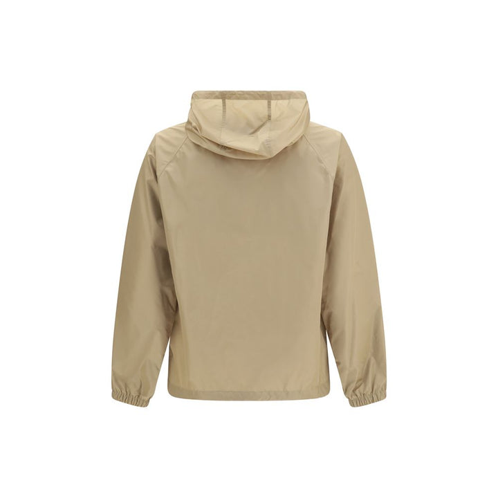 Burberry Beige Nylon Shell Jacket