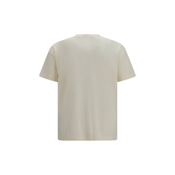 Palm Angels Beige Cotton T-Shirt